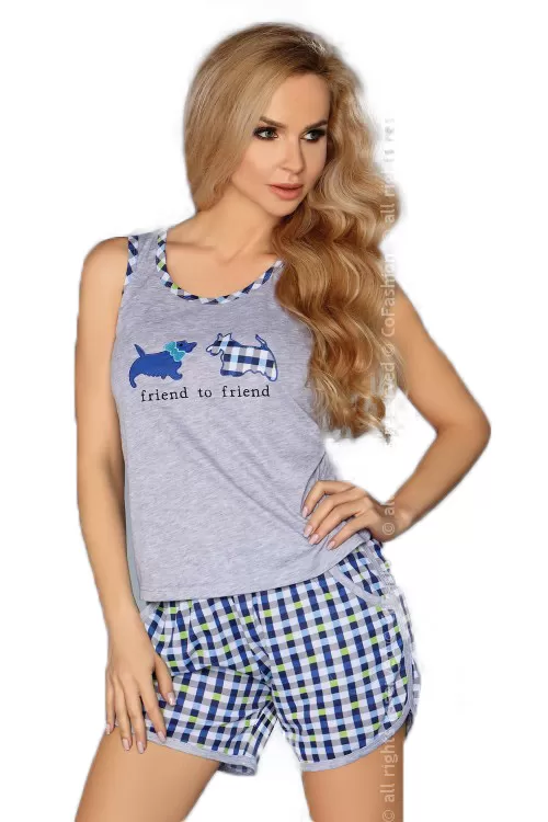 MODEL 720 BLUE piżama